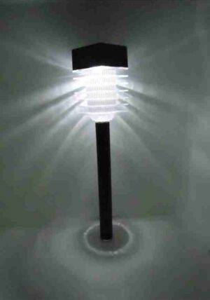 Luminária Balizadora Solar LED 40cm DNI - Iluminação Jardim