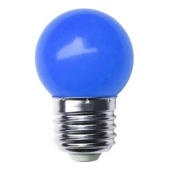 Lâmpada Bolinha LED Azul 1,5W E27 Bivolt Decorativa 1 15335178172 01 2