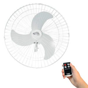 Ventilador de Parede 60cm Turbão 200W Bivolt com Controle Remoto