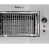 Churrasqueira Elétrica de Embutir Pratic Metal 625x425mm Inox 2 Churrasqueira elétrica de embutir Pratic Metal em aço inox 430 com grelha uruguaia