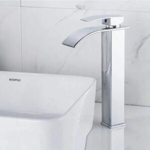 Torneira Cascata Monocomando 29cm Bica Alta para Banheiro