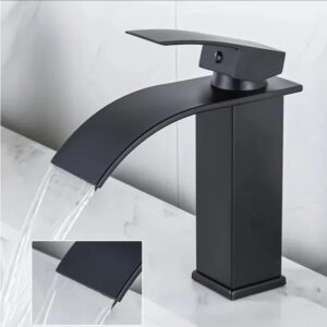 Torneira Monocomando Cascata 18cm para Banheiro Luxo
