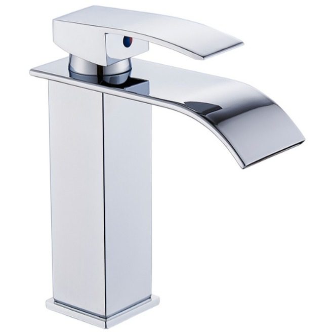 Torneira Monocomando Cascata 18cm para Banheiro Luxo - Imagem 3