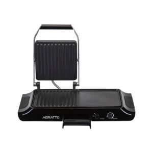 Churrasqueira Elétrica Agratto 1600W Mr Cheff Duo Grill