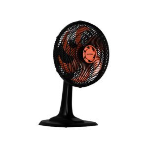 Ventilador de Mesa 30cm Bronze Turbo 6 Pás Oscilante