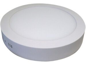 Plafon LED Sobrepor 18W Redondo Bivolt Branco Frio