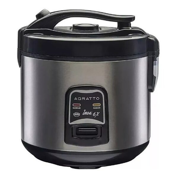 Panela Elétrica de Arroz Agratto 6 Xícaras Inox 220V 1 15554538978 15554274635 15553856100 15553835257 15346153805 5956 001