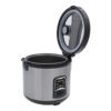 Panela Elétrica de Arroz Agratto 6 Xícaras Inox 220V 6 15554539037 15554274691 15553856134 15553835340 15346154034 5956 005