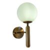 Arandela Orbe 101 Moderna 1xG9 Dourada 6 15564622268 15564619001 15315289521 globo 1