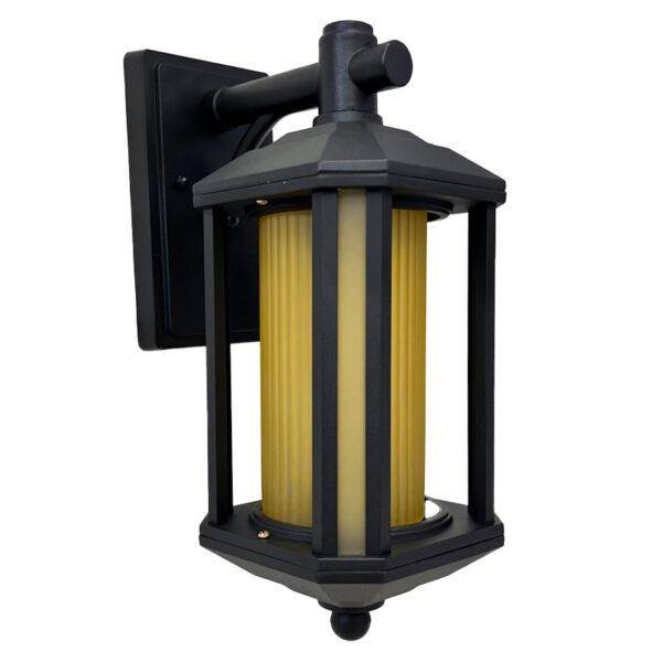 Arandela Siena Preta 37cm Alumínio e Vidro IP44 LMV 1 15564622534 15311907782 sienna03 2