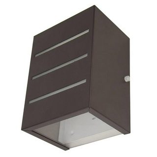 Arandela Retangular 3 Frisos 12x15cm Marrom Bivolt Alumínio 1 15564623156 15564620111 15346329644 c0a08417ff36ed4f9c3219f14f1457bd tn 1