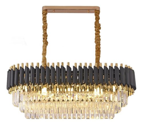 Lustre Pendente Cristal 8 Lâmpadas Luxo Preto e Dourado 80cm 1 15564776977 15564772462 15564765475 15564763571 15564756941 15564754045 15564752507 15292467696 d 902464 mlu