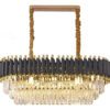 Lustre Pendente Cristal 8 Lâmpadas Luxo Preto e Dourado 80cm 3 15564776992 15564772477 15564765489 15564763581 15564756947 15564754063 15564752517 15564750100 15292467696