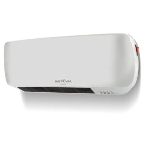 Aquecedor Elétrico Portátil Britânia 2 Em 1 2000W com Controle Remoto
