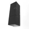 Arandela 2 Focos 30cm Alumínio Facho Direcionável Bivolt 6 15564958428 15345988697 1318 006
