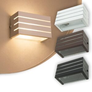 Arandela Frisada 15cm Bivolt para Parede Externa e Interna
