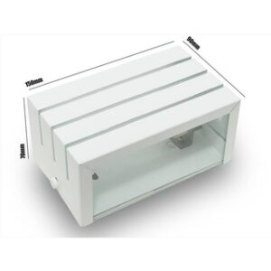Arandela Frisada 15cm Bivolt para Parede Externa e Interna