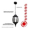 Pendente Colonial 8 Faces Alumínio Preto 43cm 3 15564960917 15346149928 6e9902d69efb774c65f489ceb21ea01a tn 1