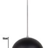 Luminária Pendente Cúpula Preta 24cm Bivolt para 1 Lâmpada 5 15564961030 15292451626 d 748782 mlb32826654443 112019 o