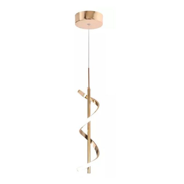 Pendente Led Espiral Dourado 10W Bivolt Luxo Moderno 1 15564971459 15564960910 15315328568 df38511b52b7debefd3bad9f2390e108 1