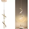 Pendente Led Espiral Dourado 10W Bivolt Luxo Moderno 3 15564971471 15564960918 15307207485 d nq np 786736 mlu77406415943 072024 o