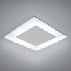 Plafon de Luz Indireta Quadrado 35x35cm 4 Lâmpadas E27 Branco 3 15564979988 15564973006 15564962448 15350858390 lustre plafon 005