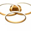 Plafon Selene 002D Dourado 45W 50cm LED 3 em 1 3 15564980360 15304959480 d nq np 965902 mlu77405645741 072024 o 1