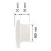Exaustor para Banheiro Ventisol 100mm 10W - Silencioso e Eficiente 4 15564980411 15346172606 4622 003