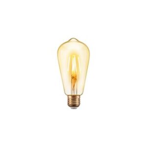 Lâmpada Filamento LED 4W Demi Retrô Vintage Âmbar 2200K