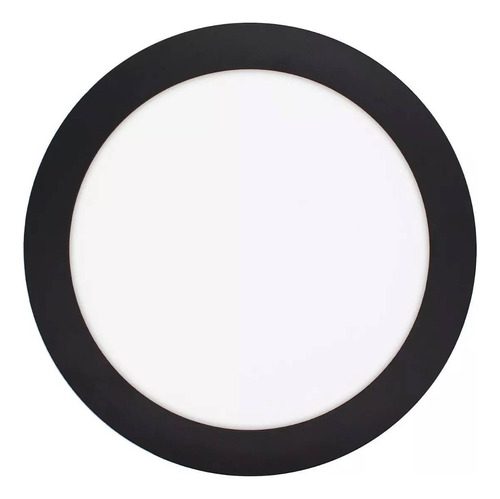 Painel Plafon LED 18W Redondo Preto Embutir Bivolt 6000K 3 15565007471 15565000308 15292450219 d 931470 mlb69632450471 052023 o 2