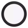 Painel Luminária Plafon 18W LED Embutir Redondo Preto 6000K Bivolt 3 15565007487 15565000324 15564997392 15332005905 01