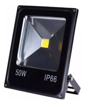 Refletor LED 50W Branco Quente Bivolt IP66 Prova D'água
