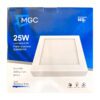 Plafon LED Quadrado 24W 30x30cm Bivolt Sobrepor Branco Frio 6 15565008265 15565001787 15564998425 15360406191 plafon 25w 002