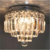 Plafon de Cristal Cromado Kri 25x21,5cm 4 Lâmpadas G9 6 15565008554 15565001793 15564998693 15292482364 d 682692 mlu76893087148 062024 o