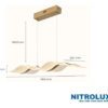 Pendente LED Ondas 15W Dourado Bivolt Luz Quente 3 15565008588 15565001653 15564998638 15292460131 d 932657 mlb77737181656 072024 o