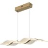Pendente LED Ondas 15W Dourado Bivolt Luz Quente 5 15565008611 15565001731 15564998686 15332135291 62022 1
