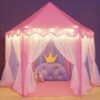 Barraca Infantil Tenda Cabana Rosa com 1 Luz de LED 7 15565196327 15565182017 15292434126 d 753182 mlu75152169467 032024 o