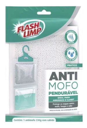 Anti Mofo Pendurável 230g Flashlimp para Armários e Closets