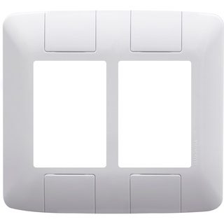 Placa 4x4 6 Postos Tramontina Aria Branca - Acabamento Brilhante 1 15565417416 15565415071 15565404971 15565189753 15345857445 bfb130b51952f83c1428e3c6d4629d8b tn 1