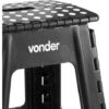 Banqueta Dobrável 45cm Vonder Preta Resistente 150kg 10 15565417645 15565415127 15565408270 15565189735 15292396182 d 773174 mlu70013391405 062023 o
