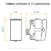 Pulsador De Campainha 10A 250V Tramontina Grafite 3 15565437789 15565411973 15565190793 15292465725 d 822869 mlu70613751711 072023 o