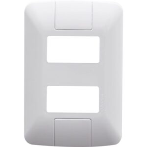 Placa 4x2 2 Postos Afastados Tramontina Aria Branca