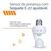 Sensor de Presença com Soquete E27 Bivolt 48W Margirius 7 15565449847 15565445653 15565443147 15565441756 15565412725 15292486973 d 681511 mlu73205972543 122023 o