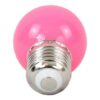 Lâmpada Bolinha LED Rosa 1,5W Bivolt E27 Decorativa 3 15565472229 15565466436 15565414649 15565198582 15335070133 03