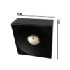 Spot Sobrepor Quadrado Preto 3W 3000K 127V LED 4 15565472240 15565466861 15565414656 15565198577 15351059428 069840199e4de26c03706432efee5989 tn