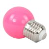 Lâmpada Bolinha LED Rosa 1,5W Bivolt E27 Decorativa 4 15565472245 15565466461 15565414657 15565198592 15335070124 02