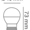 Lâmpada Bolinha LED Vermelha 1,5W Bivolt E27 4 15565475881 15312094086 lampada bolbo vermelha2