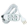 Extensão Elétrica 3 Metros Ilumi 3 Tomadas 10A 250V 4 15565476240 15346296302 17991 002