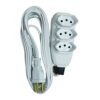 Extensão Elétrica 3 Metros Ilumi 3 Tomadas 10A 250V 5 15565476262 15346296314 17991 003