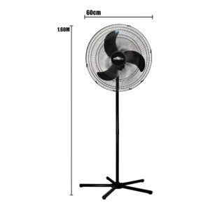 Ventilador de Coluna 60cm Turbão Bivolt 180W Preto